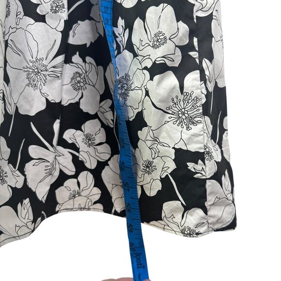 Hyacinth House Tuckernuck Maureen One Shoulder Black & White Maxi Dress Large - Picture 12 of 16